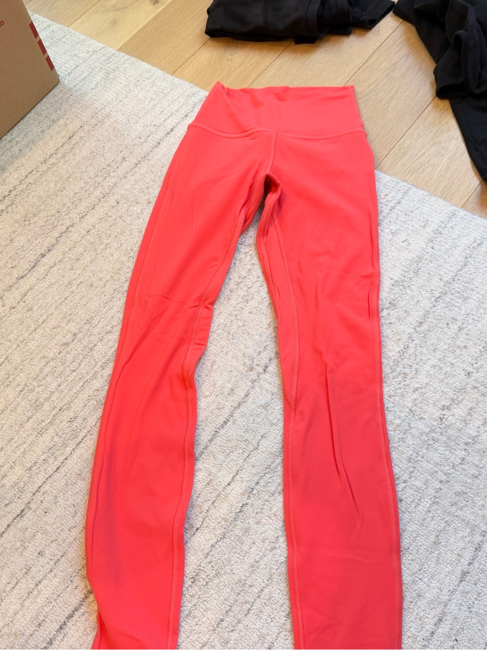 Lulu coral align leggings size 2